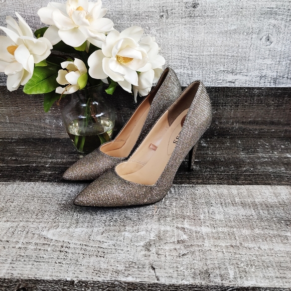 Guess Shoes - Guess metallic mesh pumps